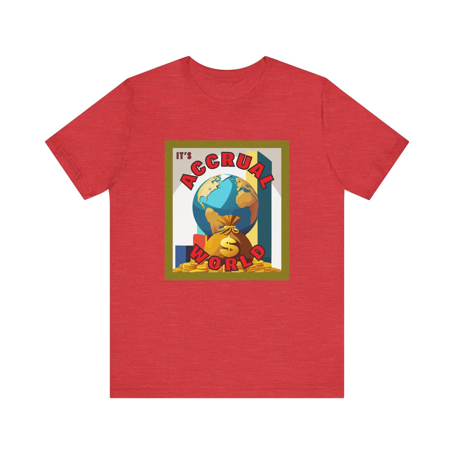 It's Accrual World Unisex Jersey Short Sleeve Tee
