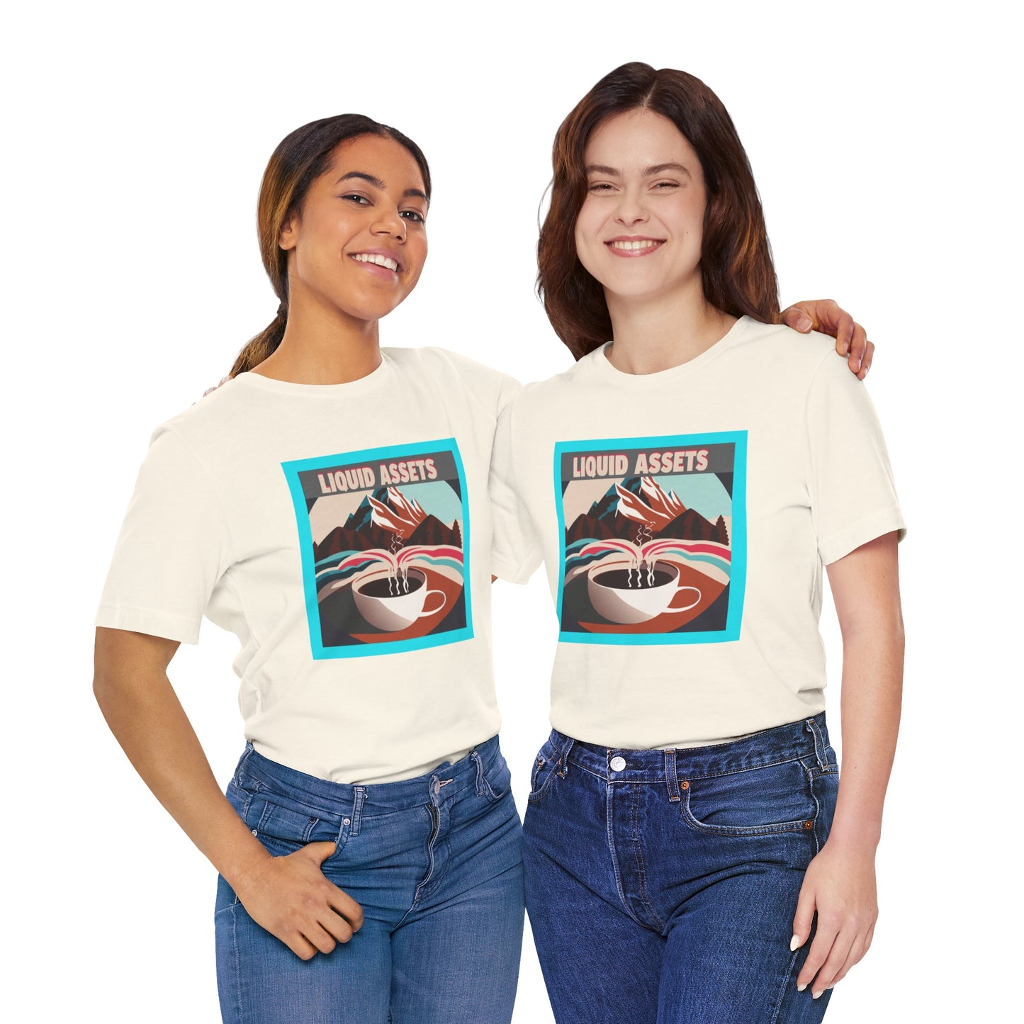 Liquid Assets Unisex Jersey Short Sleeve Tee