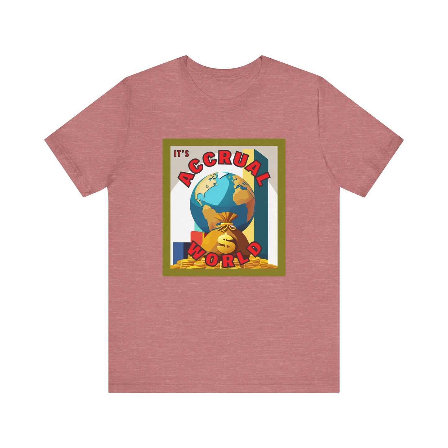 It's Accrual World Unisex Jersey Short Sleeve Tee