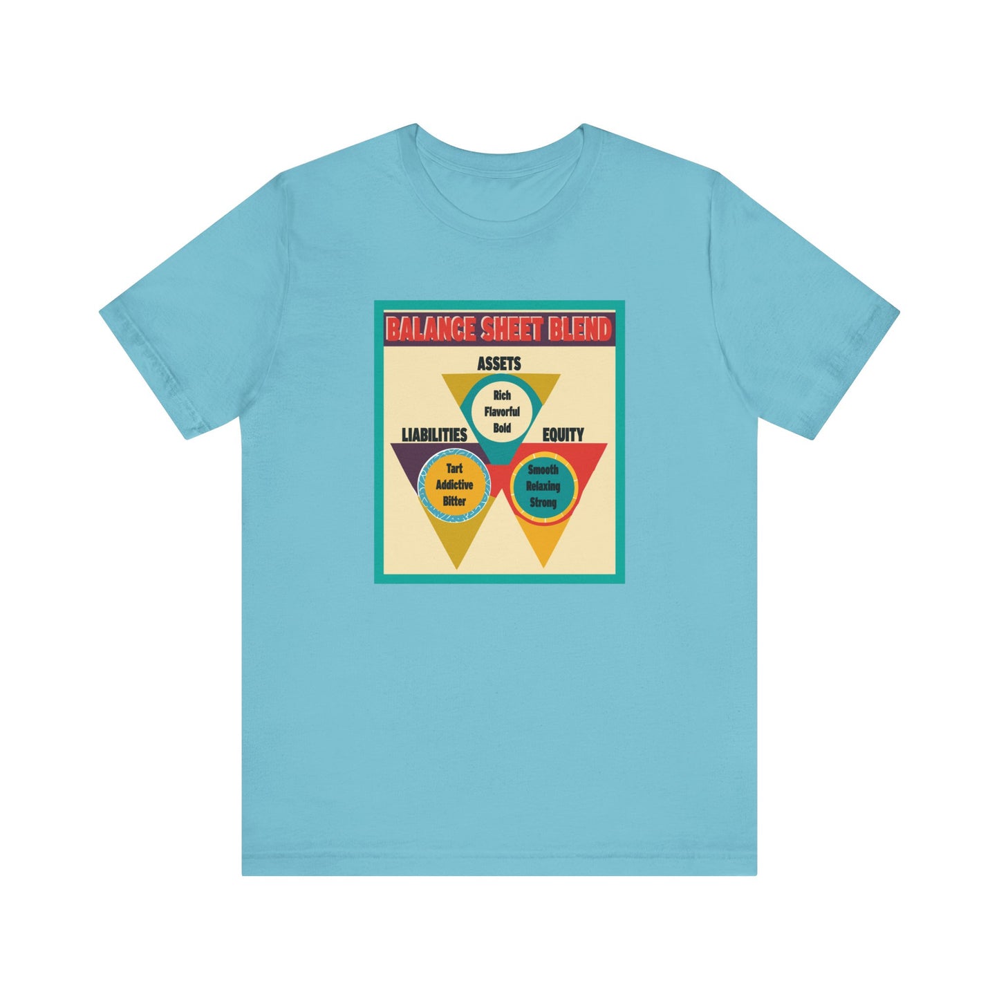 Balance Sheet Blend Unisex Jersey Short Sleeve Tee