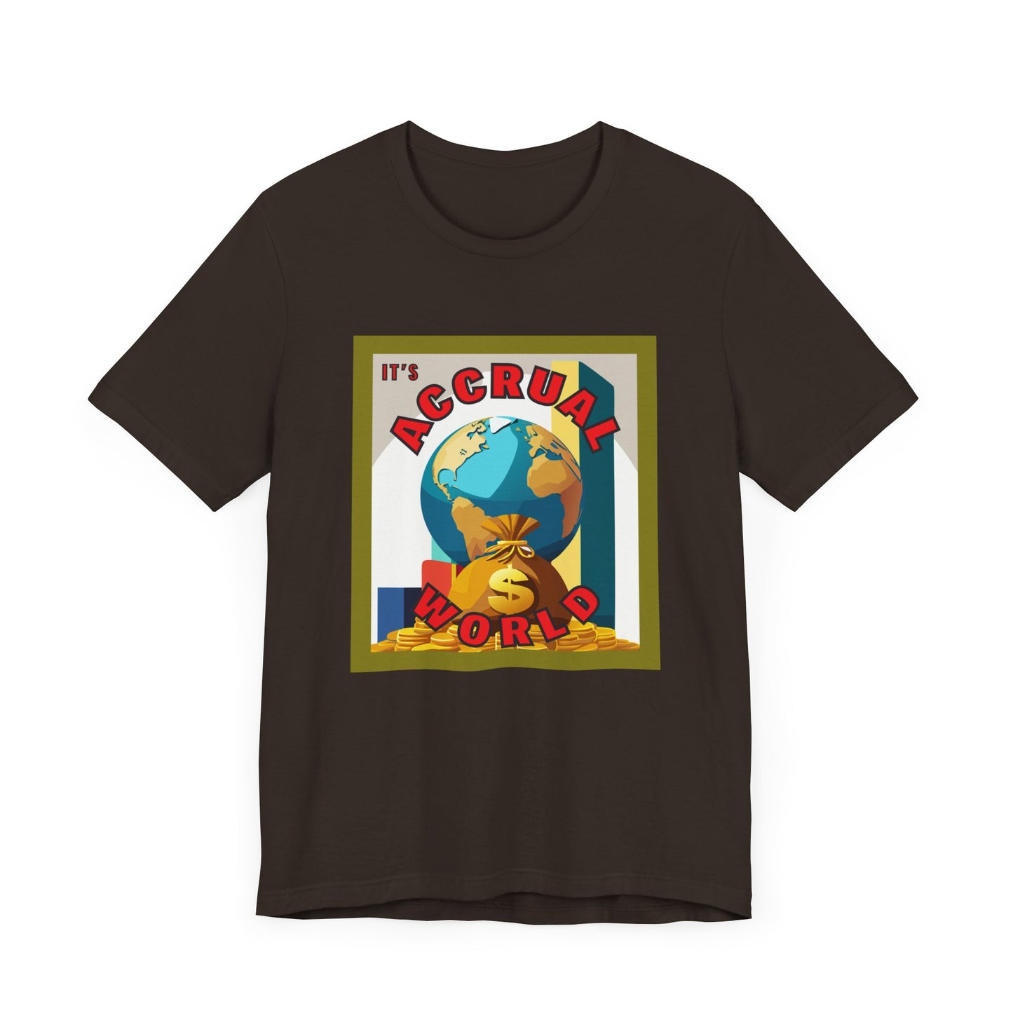 It's Accrual World Unisex Jersey Short Sleeve Tee