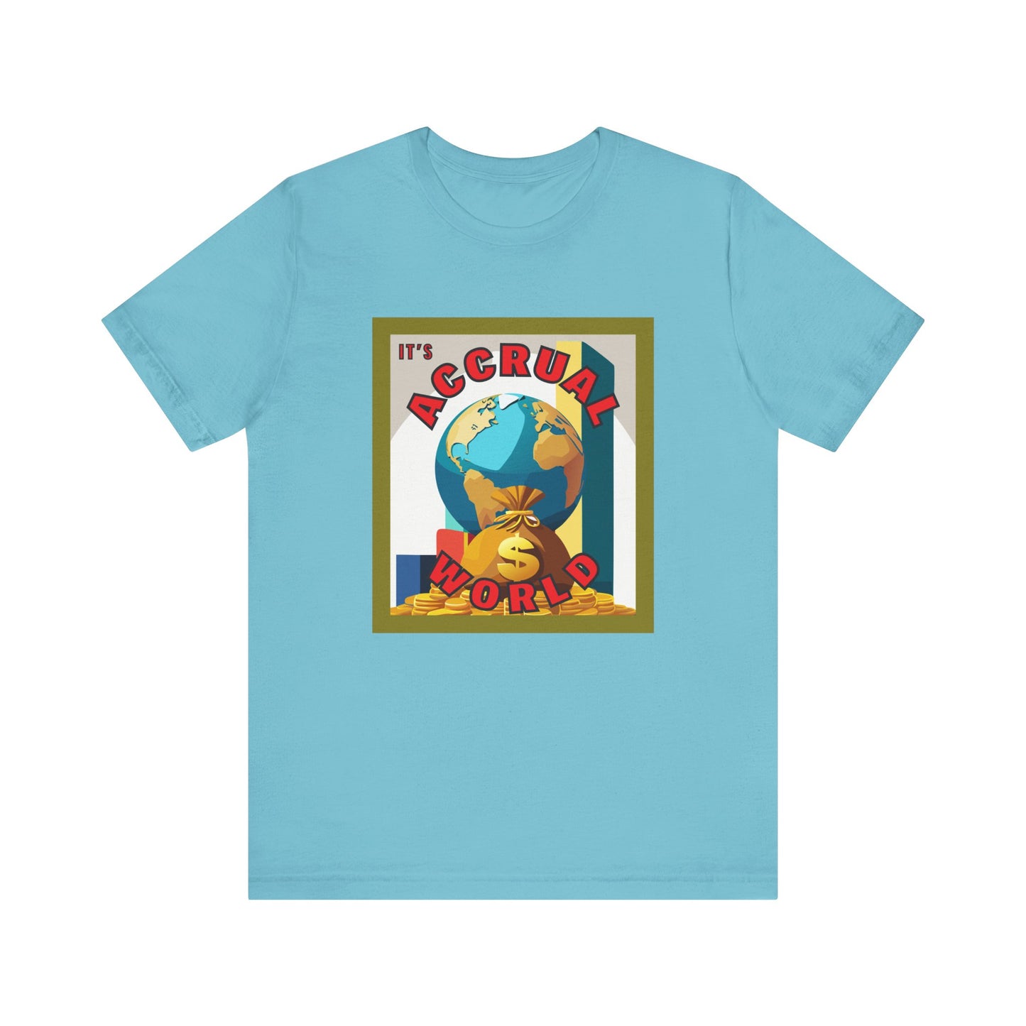 It's Accrual World Unisex Jersey Short Sleeve Tee