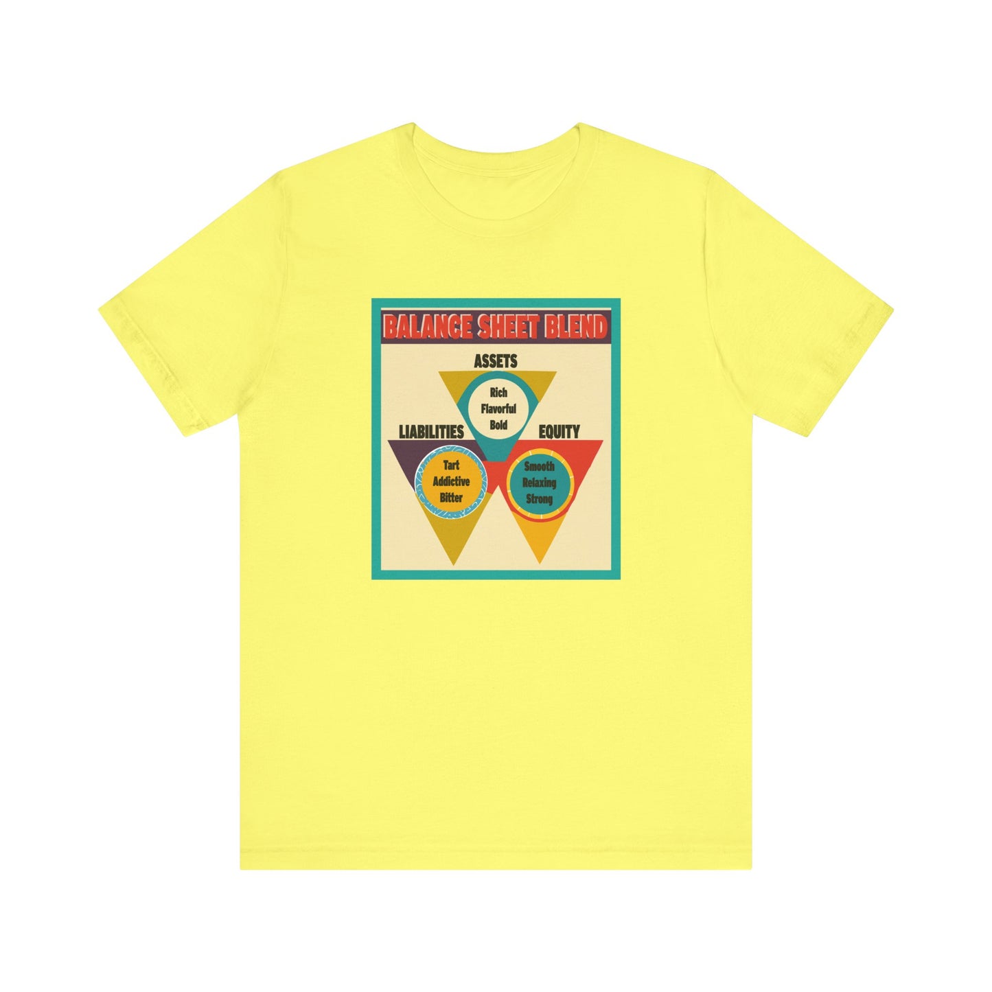 Balance Sheet Blend Unisex Jersey Short Sleeve Tee