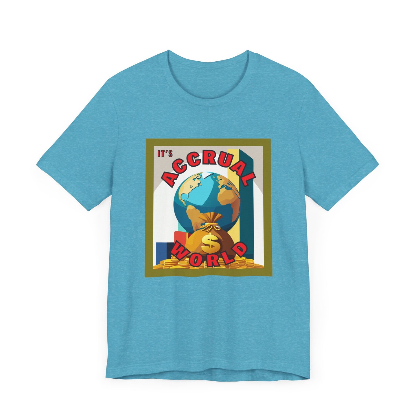 It's Accrual World Unisex Jersey Short Sleeve Tee