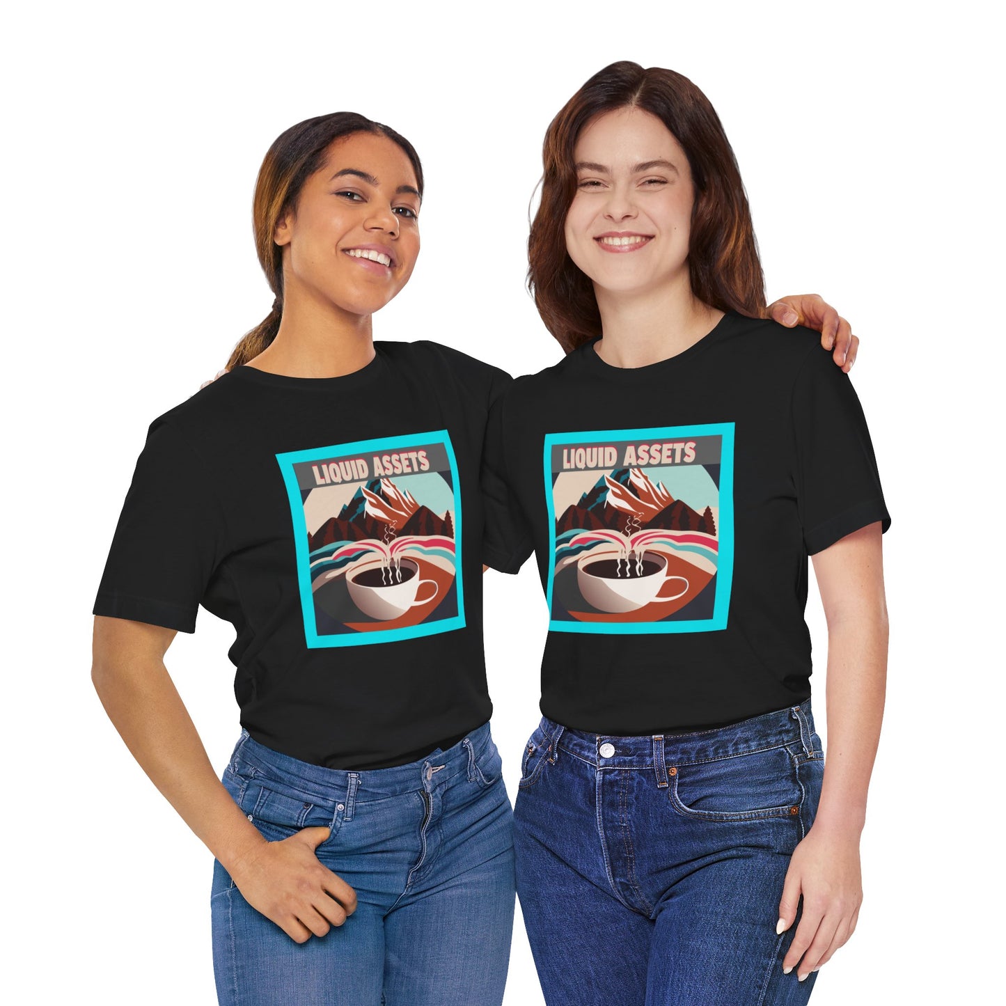 Liquid Assets Unisex Jersey Short Sleeve Tee