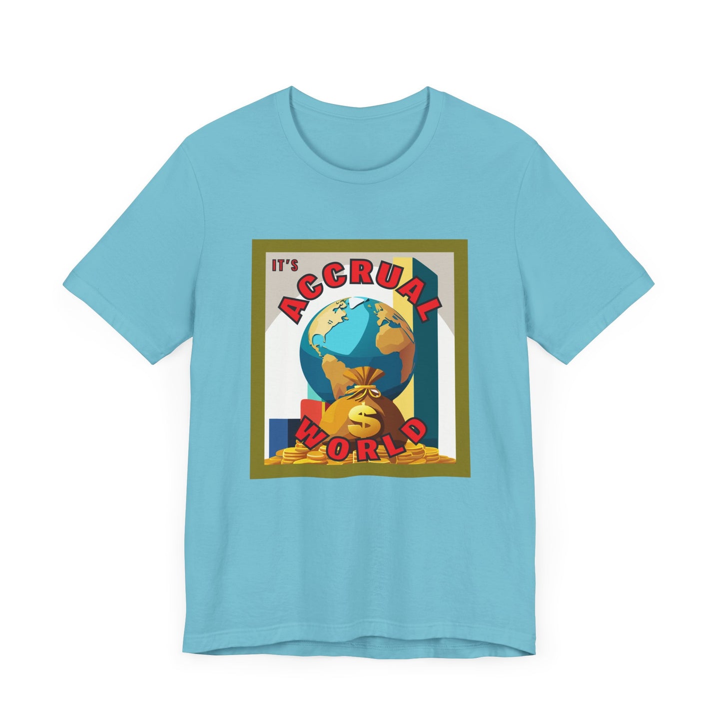 It's Accrual World Unisex Jersey Short Sleeve Tee