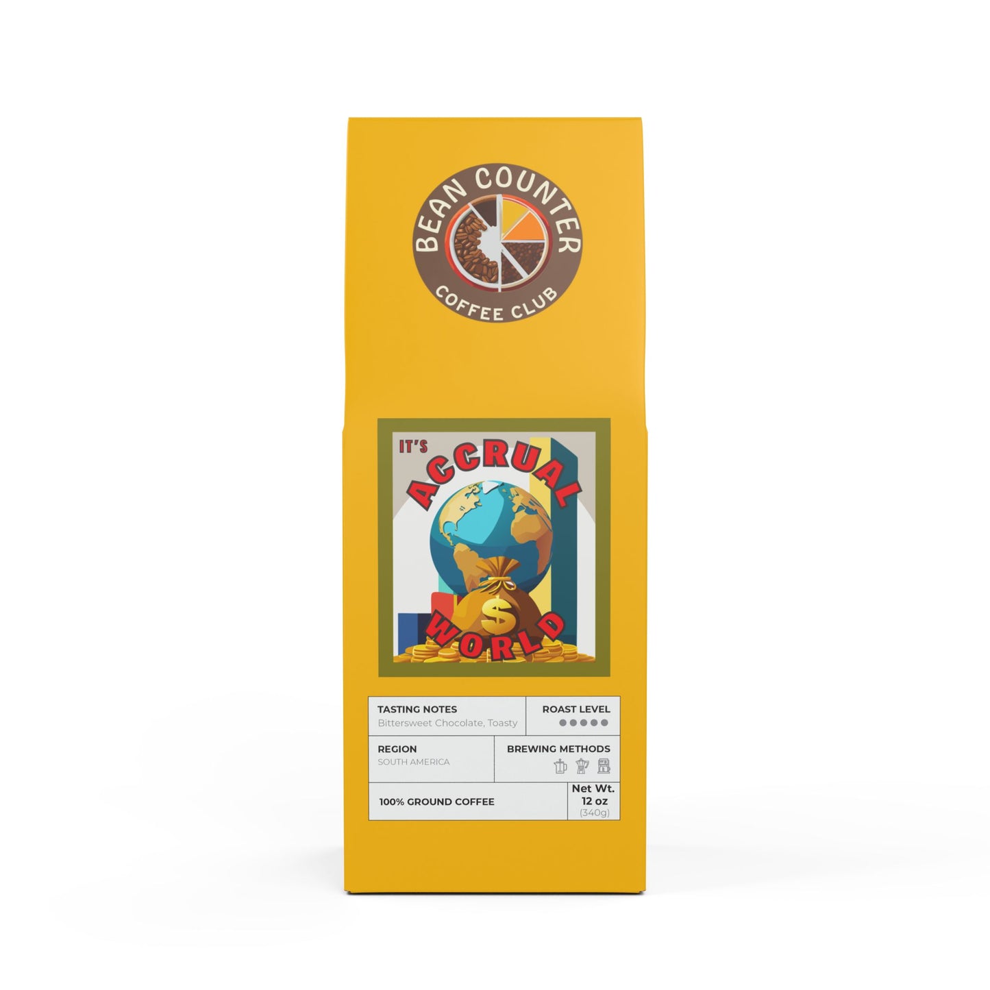 It's Accrual World Coffee Blend (Dark French Roast)